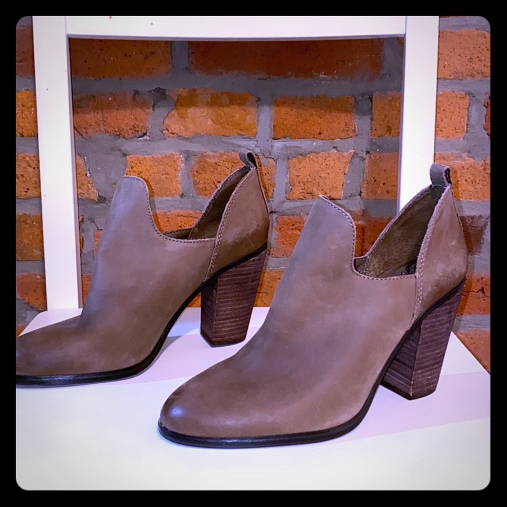 Vince Camuto Brown Booties